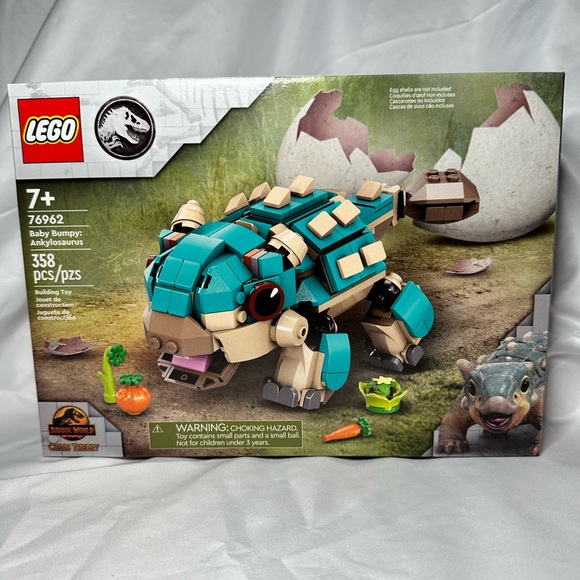 LEGO Jurassic World Baby Bumpy Ankylosaurus Dinosaur Set - Picture 1 of 5
